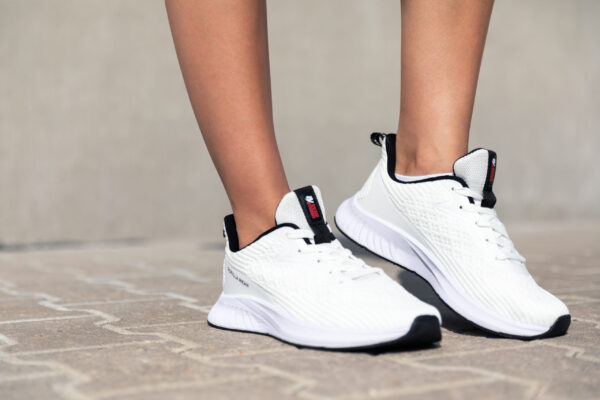 MILTON TRAINING SHOES - WHITE/BLACK - Image 9