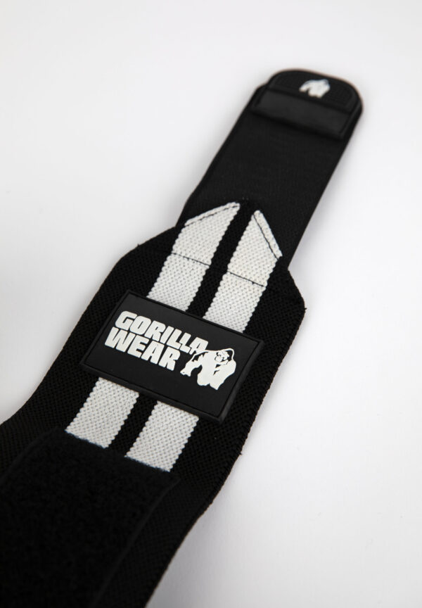 ELBOW WRAPS - BLACK/WHITE - 150CM - Image 2
