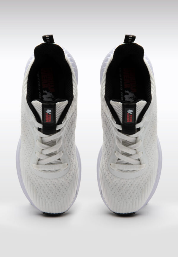 MILTON TRAINING SHOES - WHITE/BLACK - Image 4