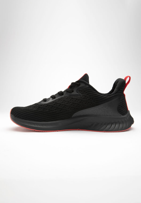 MILTON TRAINING SHOES - BLACK/RED - Image 2