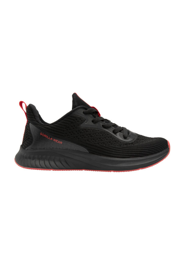 MILTON TRAINING SHOES - BLACK/RED