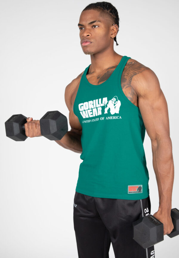 CLASSIC TANK TOP - TEAL GREEN