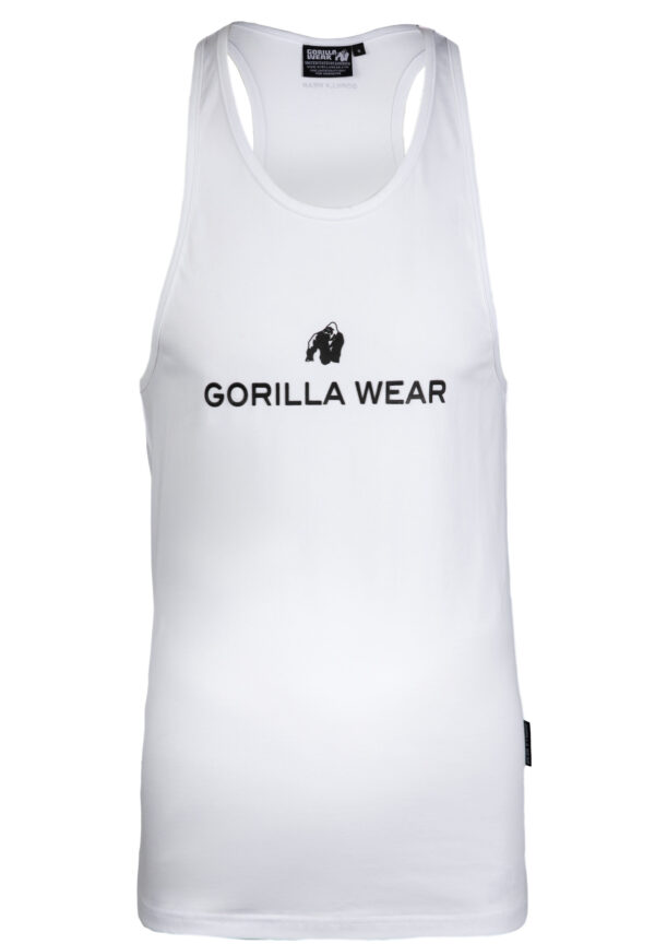 CARTER STRETCH TANK TOP - WHITE - Image 6