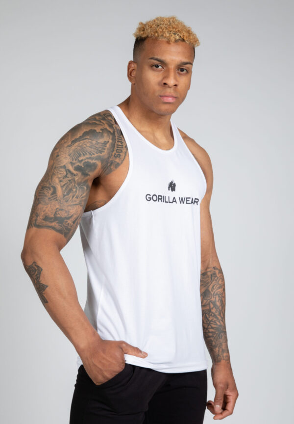 CARTER STRETCH TANK TOP - WHITE