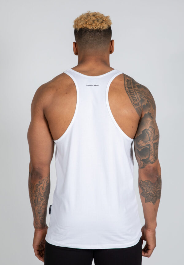 CARTER STRETCH TANK TOP - WHITE - Image 2