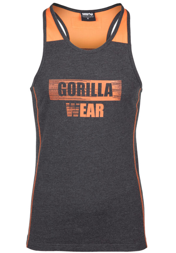 WALLACE TANK TOP - GRAY/ORANGE - Image 5