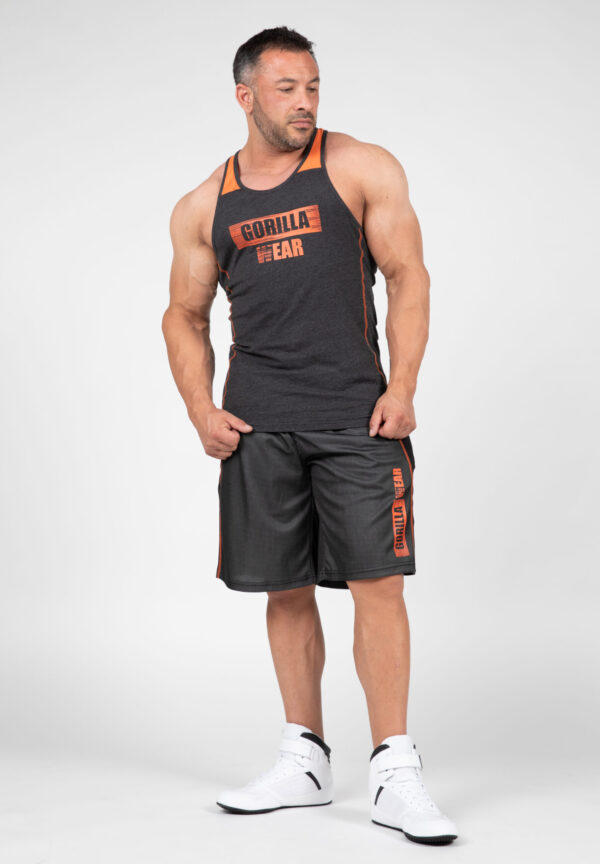WALLACE TANK TOP - GRAY/ORANGE - Image 3