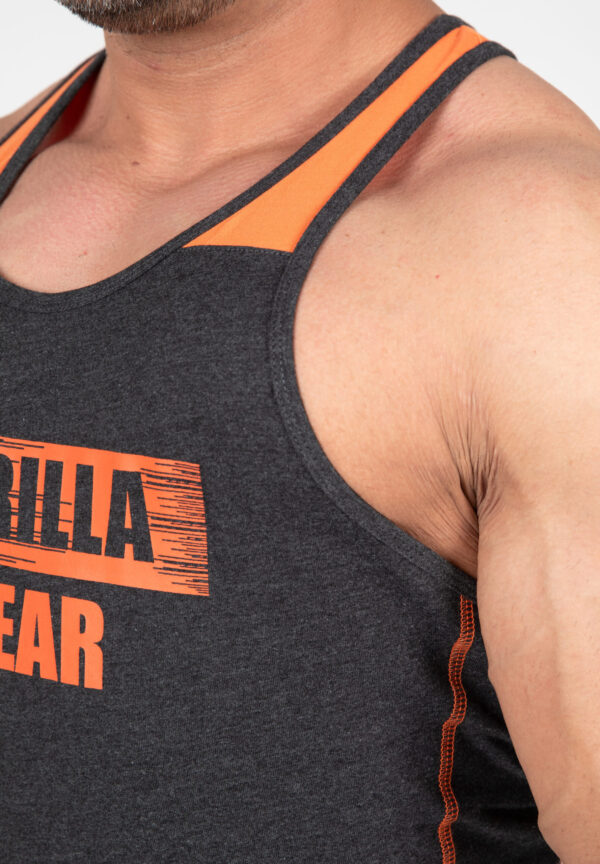WALLACE TANK TOP - GRAY/ORANGE - Image 4