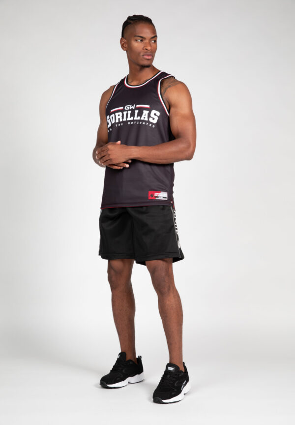 KEENE REVERSIBLE TANK TOP - RED/BLACK - Image 3
