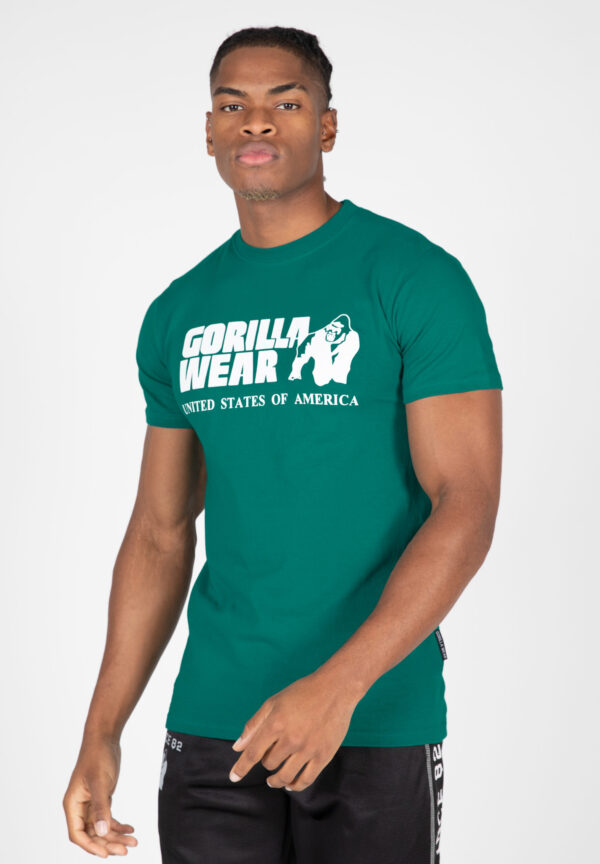 CLASSIC T-SHIRT - TEAL GREEN - Image 4