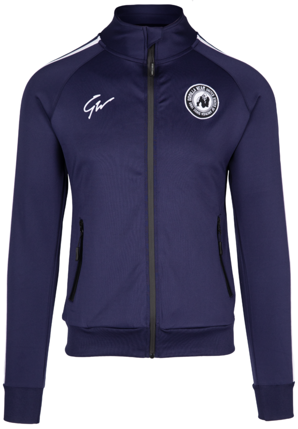 STRATFORD TRACK JACKET - NAVY - Image 6
