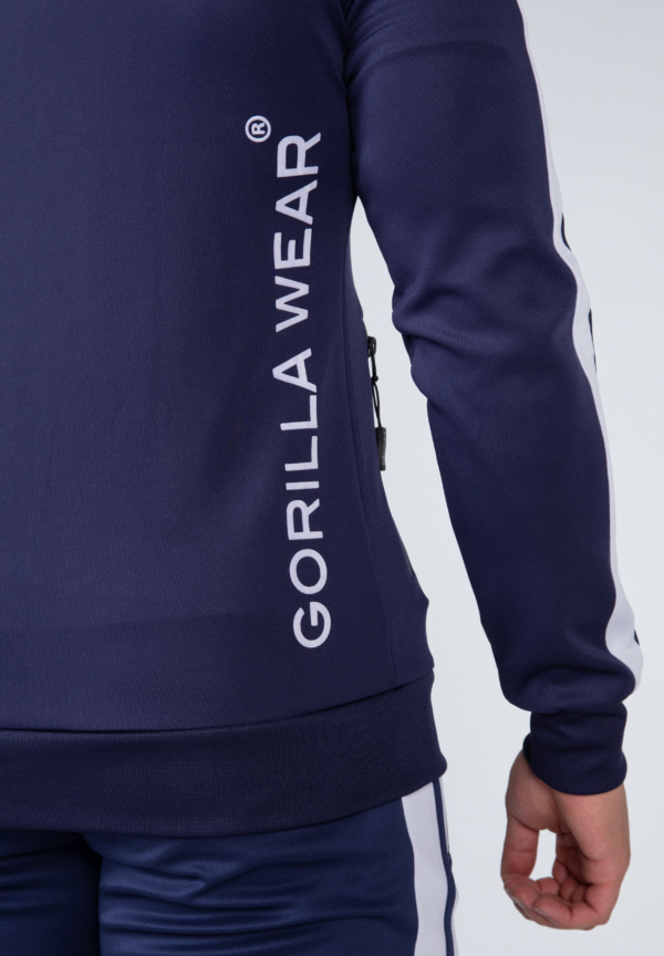 STRATFORD TRACK JACKET - NAVY - Image 5