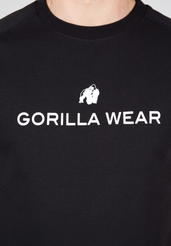 DAVIS T-SHIRT - BLACK - Image 4
