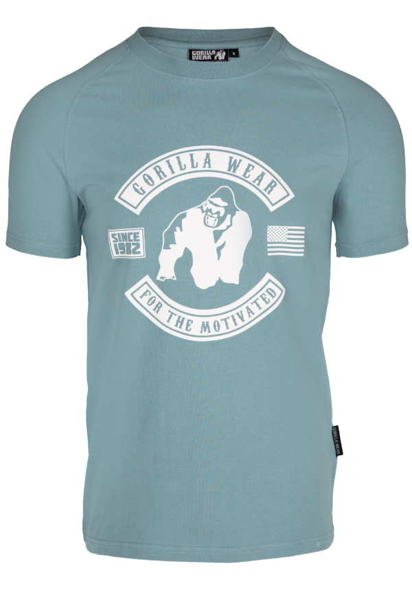 TULSA T-SHIRT - BLUE - Image 5