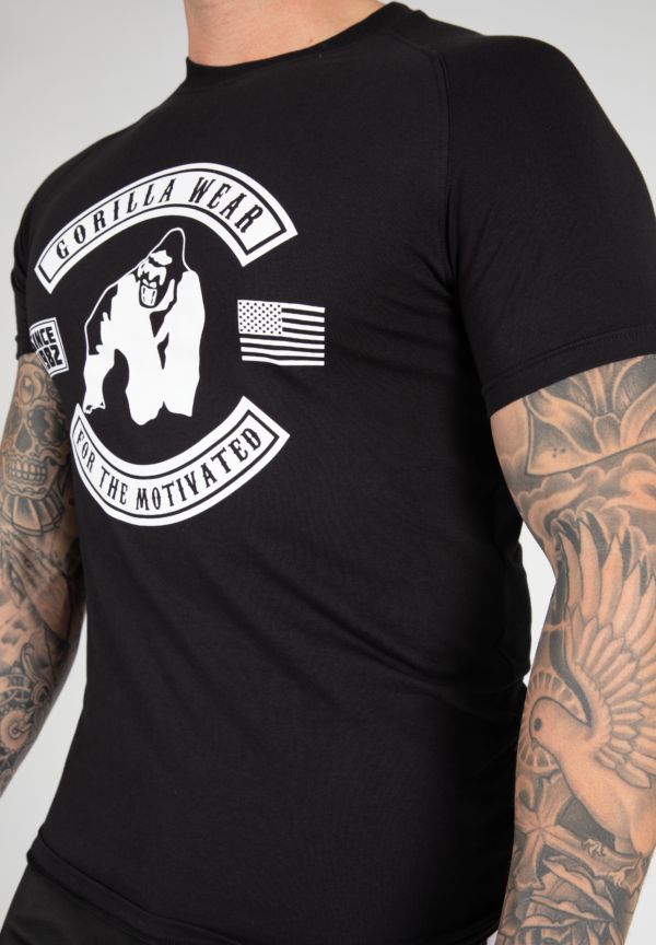 TULSA T-SHIRT - BLACK - Image 4