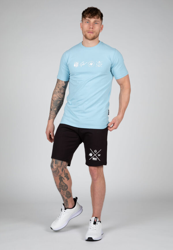 SWANTON T-SHIRT - BLUE - Image 3