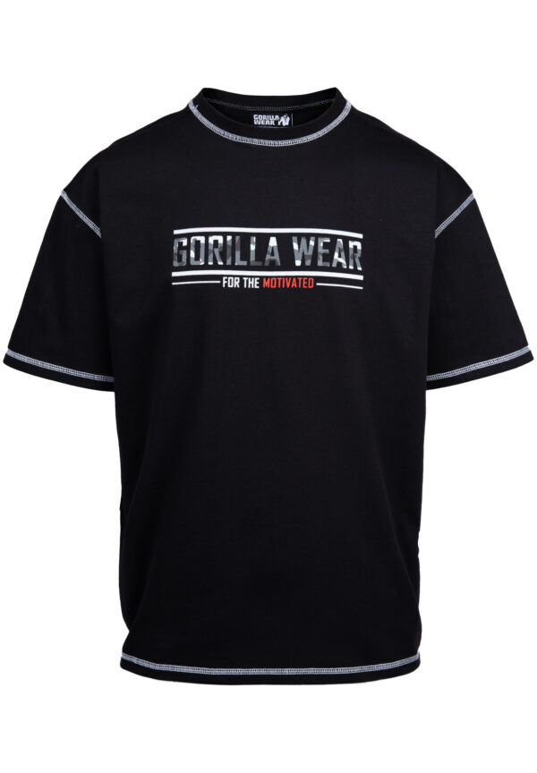 SAGINAW OVERSIZED T-SHIRT BLACK - Image 5
