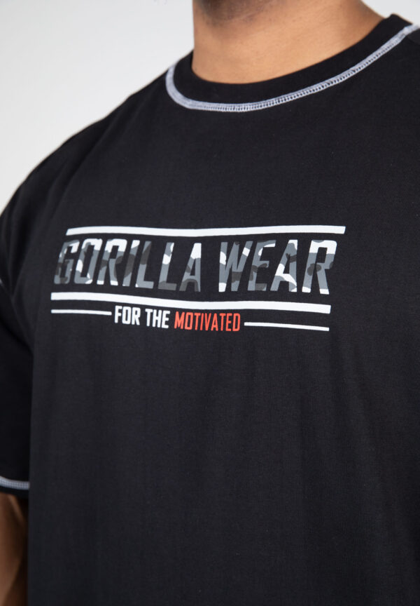 SAGINAW OVERSIZED T-SHIRT BLACK - Image 4