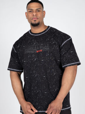 SAGINAW OVERSIZED T-SHIRT – WASHED BLACK