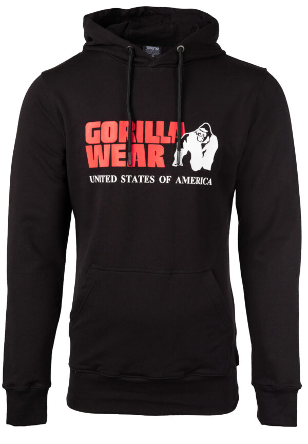 CLASSIC HOODIE - BLACK - Image 6