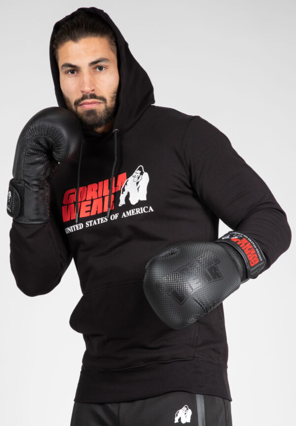 CLASSIC HOODIE - BLACK - Image 4