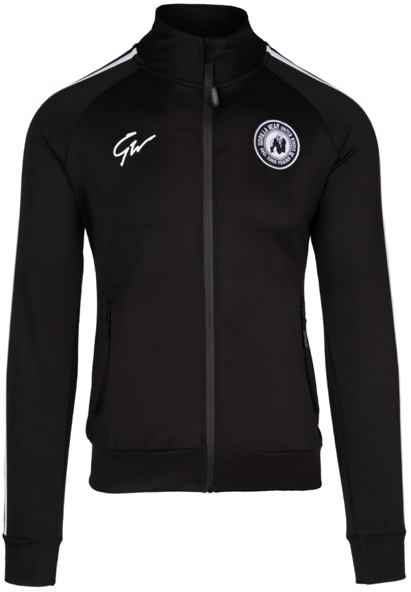 STRATFORD TRACK JACKET - BLACK - Image 6