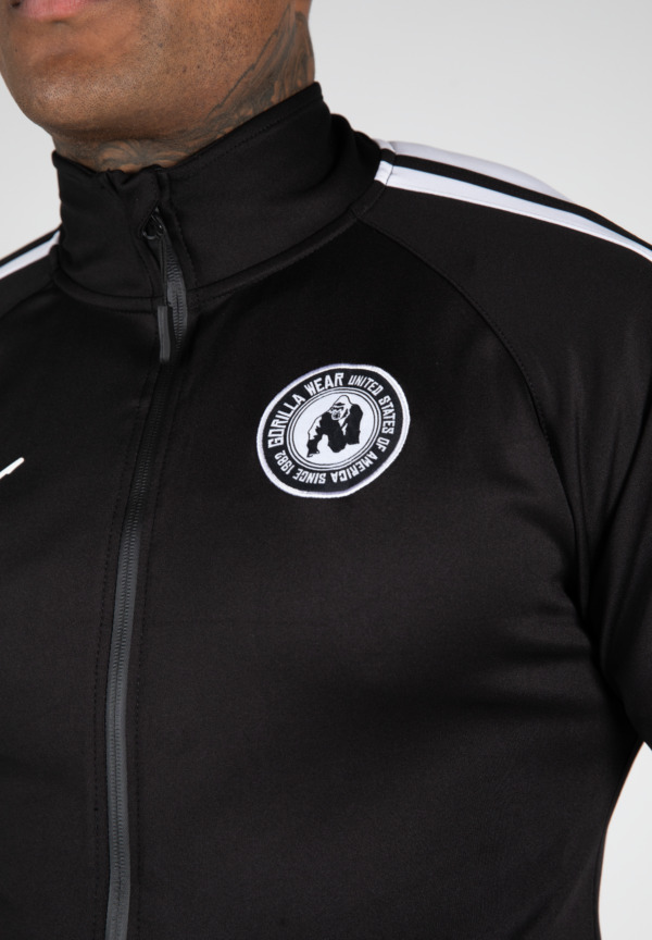 STRATFORD TRACK JACKET - BLACK - Image 4