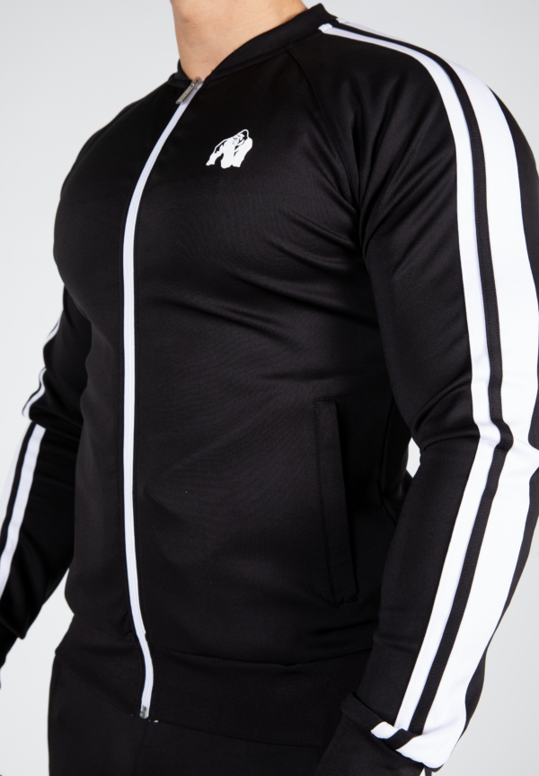 RIVERSIDE TRACK JACKET - BLACK - Image 4