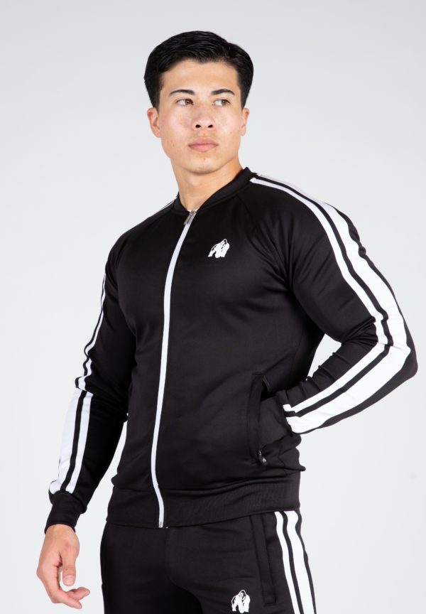 RIVERSIDE TRACK JACKET - BLACK