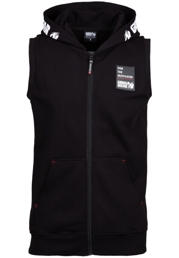 MILWAUKEE S/L ZIPPED HOODIE - BLACK - Image 6
