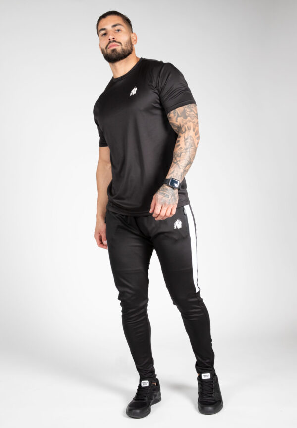 BENTON TRACK PANTS - BLACK - Image 3