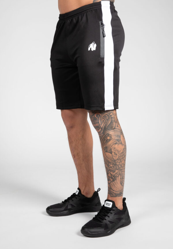 BENTON TRACK SHORTS - BLACK