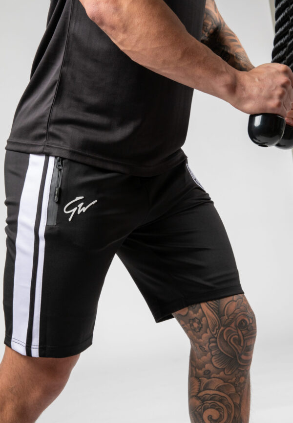 STRATFORD TRACK SHORTS - BLACK - Image 4