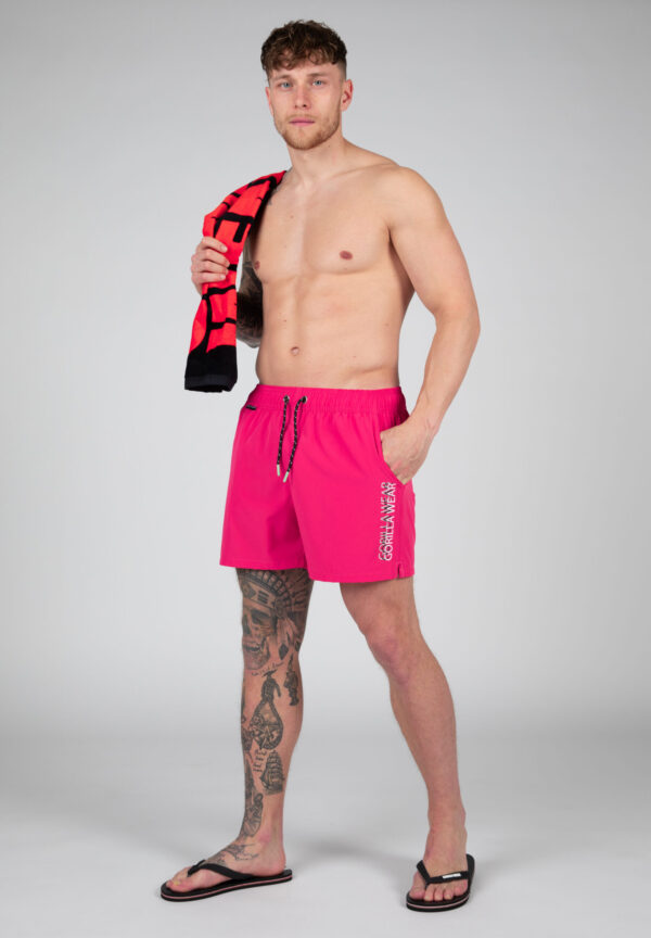 SARASOTA SWIM SHORTS - PINK - Image 3