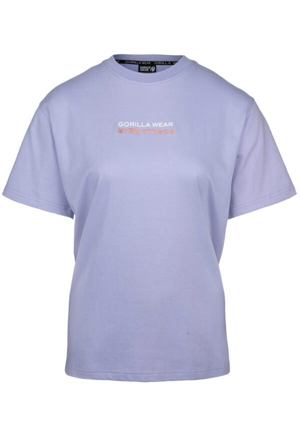 MEDINA OVERSIZED T-SHIRT - LILAC - Image 7