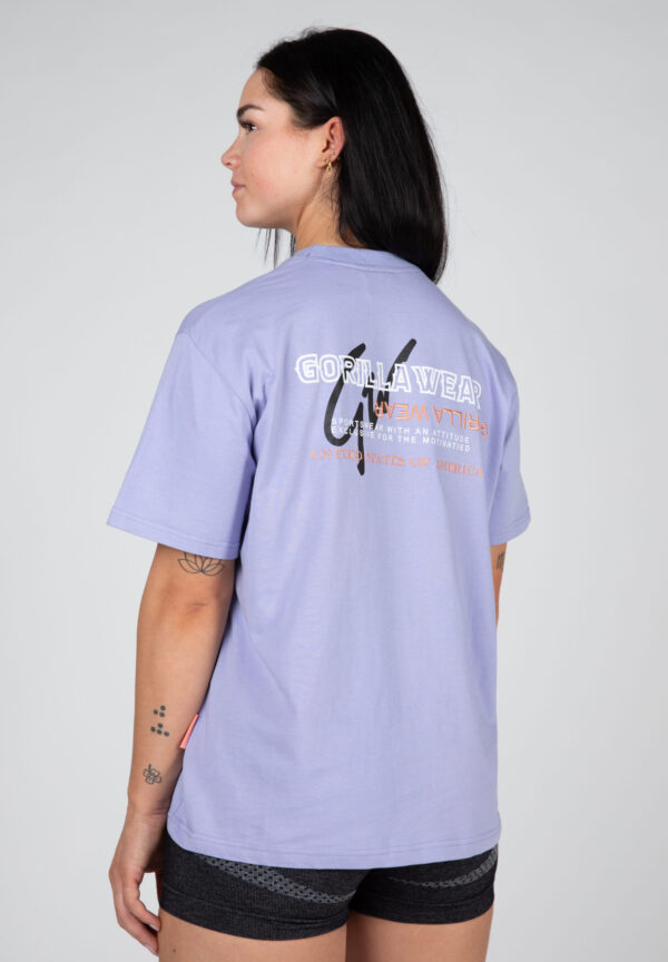 MEDINA OVERSIZED T-SHIRT - LILAC