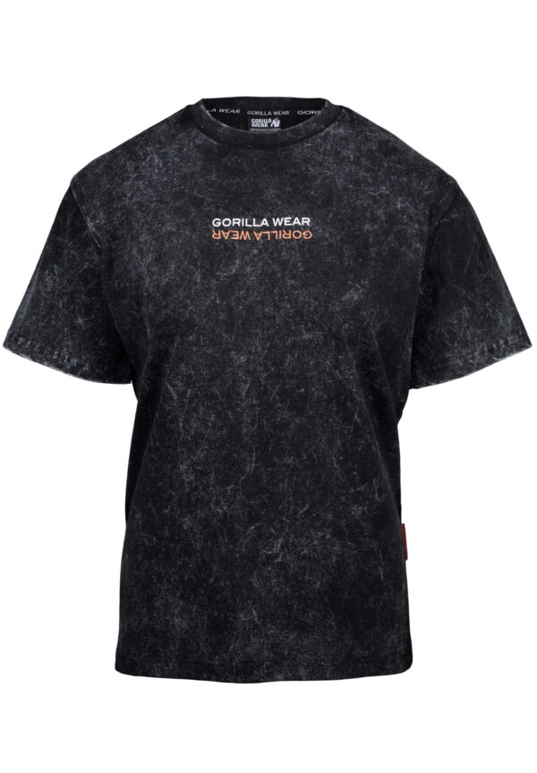 MEDINA OVERSIZED T-SHIRT - WASHED BLACK - Image 6