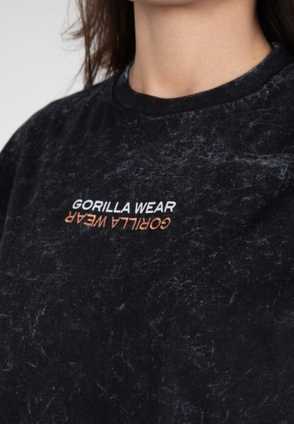 MEDINA OVERSIZED T-SHIRT - WASHED BLACK - Image 5