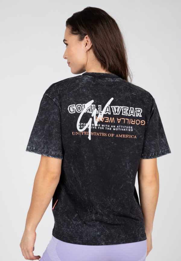MEDINA OVERSIZED T-SHIRT - WASHED BLACK