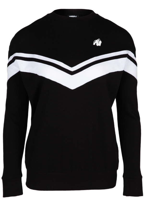 HAILEY OVERSIZED SWEATSHIRT - BLACK - Image 6
