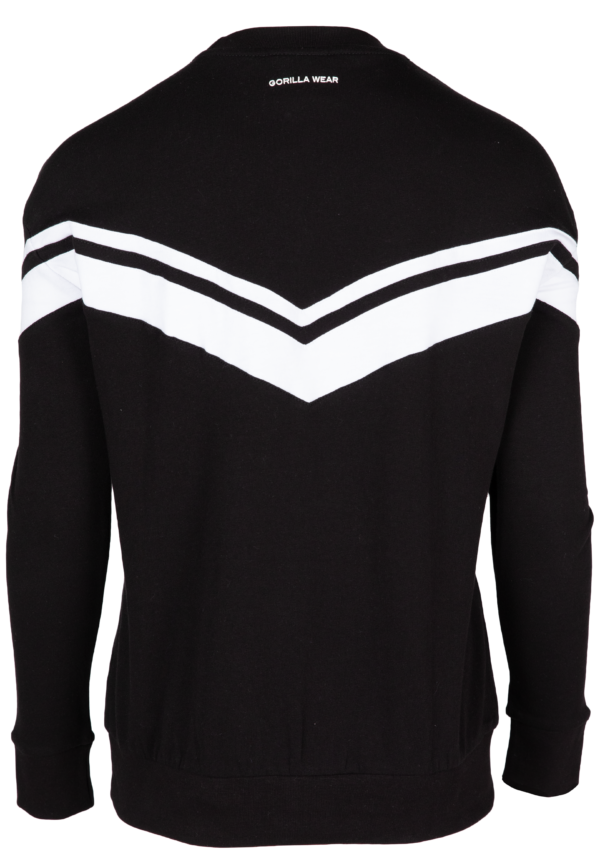 HAILEY OVERSIZED SWEATSHIRT - BLACK - Image 7