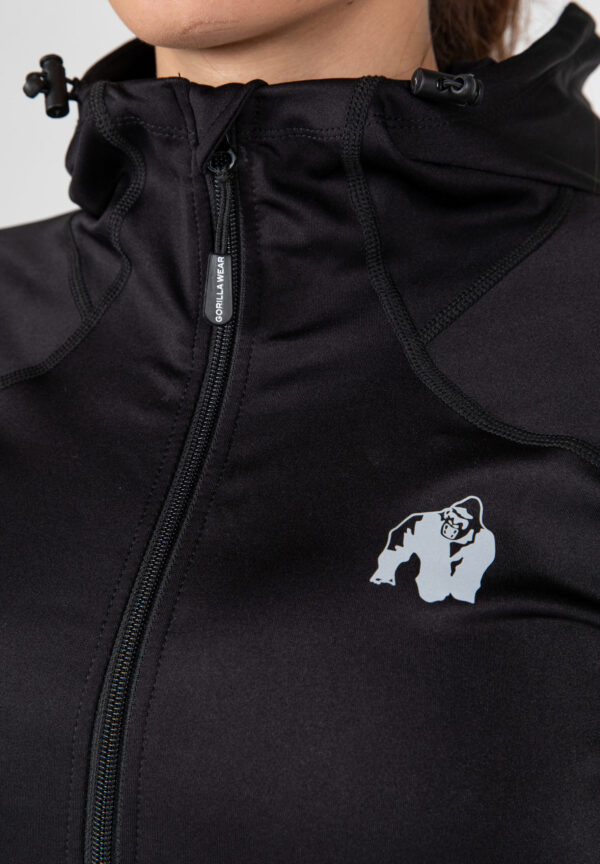 HALSEY TRACK JACKET - BLACK - Image 4