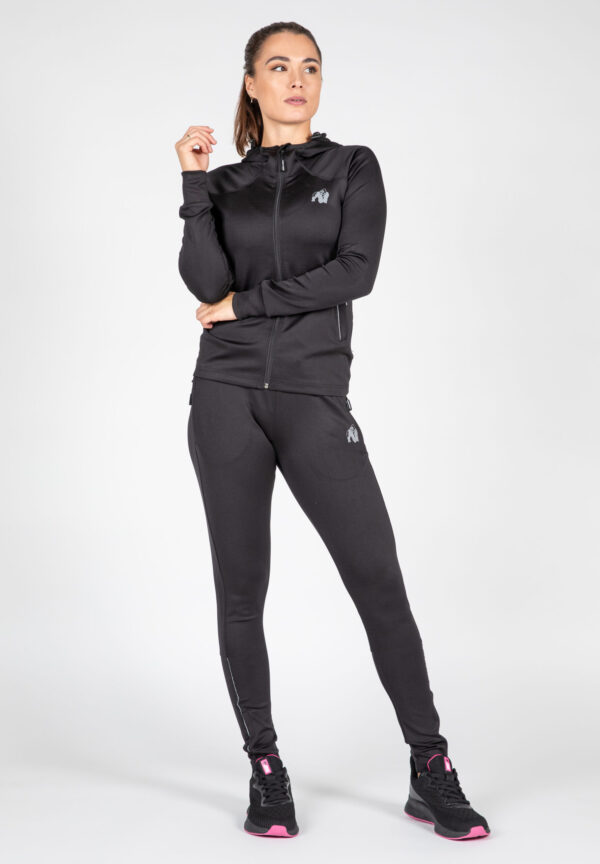 HALSEY TRACK JACKET - BLACK - Image 3