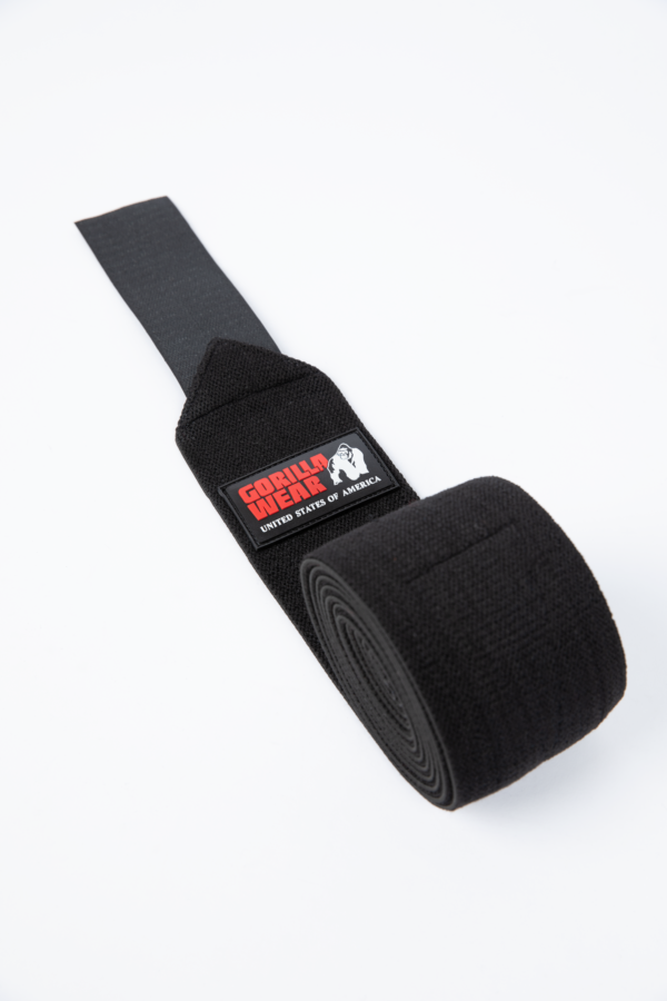 Knee Wraps - Black - 2m - Image 4