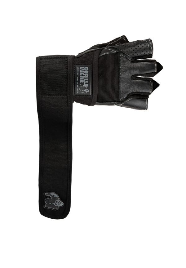 DALLAS WRIST WEAP GLOVES - BLACK - Image 2