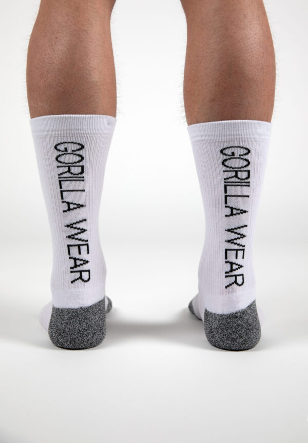 PERFORMANCE CREW SOCKS - WHITE - Image 3