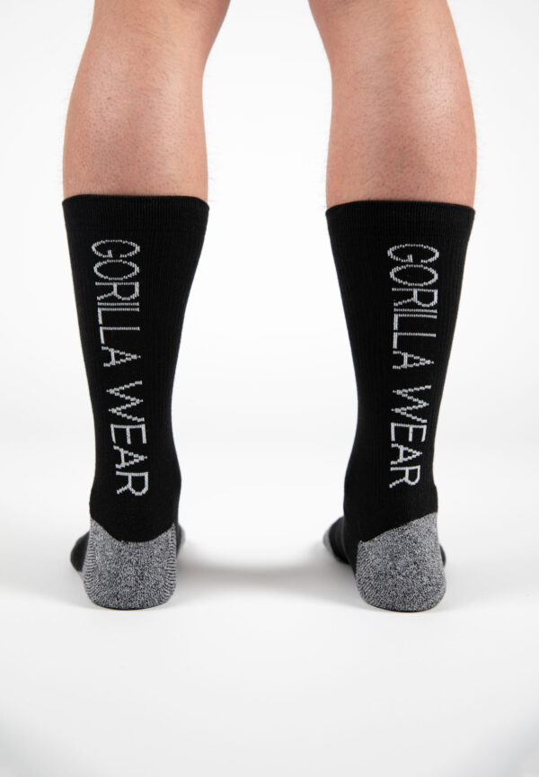 PERFORMANCE CREW SOCKS - BLACK - Image 3