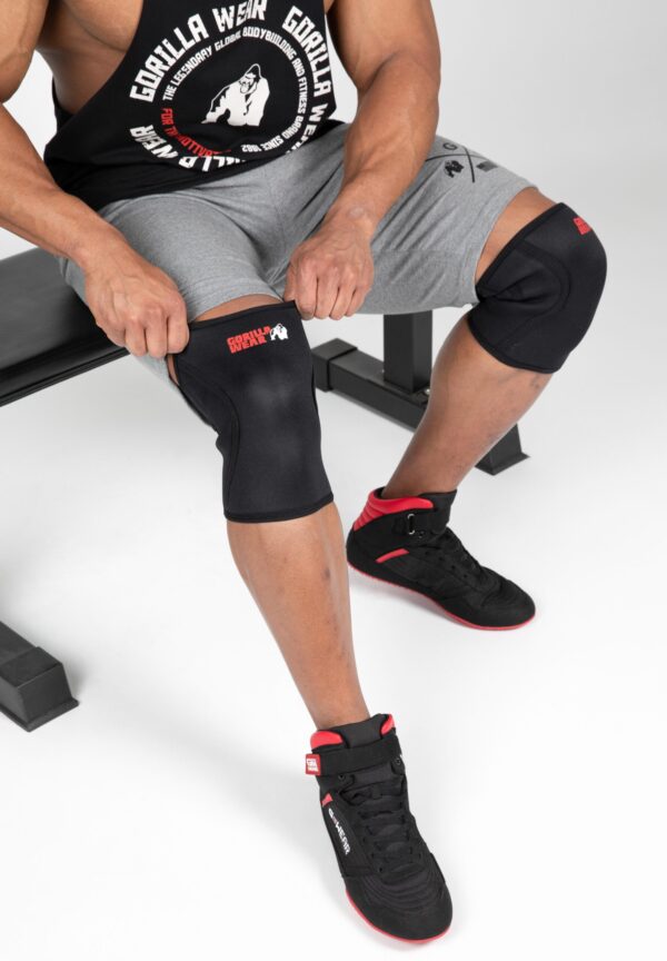 5MM KNEE SLEEVES - BLACK - Image 2