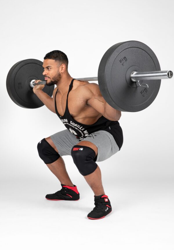 5MM KNEE SLEEVES - BLACK - Image 5