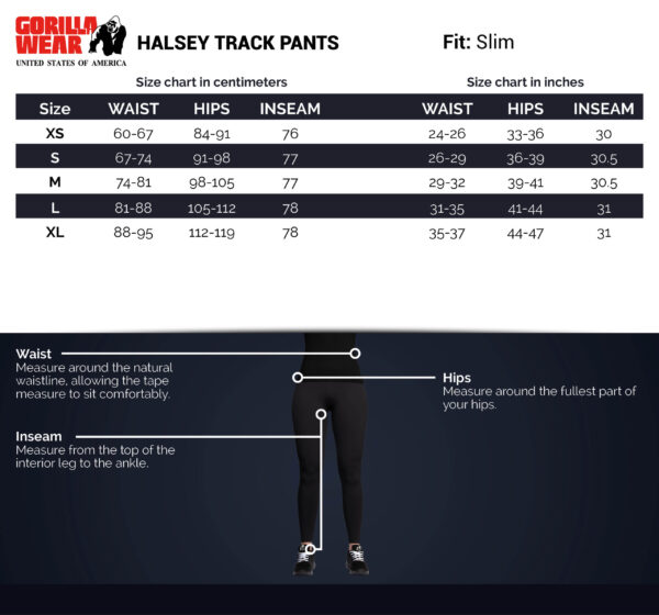 HALSEY TRACK PANTS - BLACK - Image 6